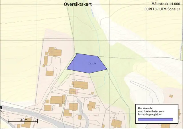 Spacious plot of approx. 1 mål (decare) with fjord views - Lovely sun| Close to school and forest trails| No building clause — image 8