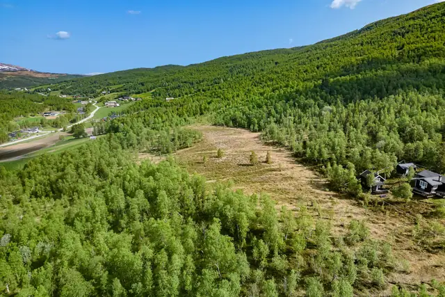 Hessdalen - Fritidstomt med umiddelbar nærhet til flott turterreng - 1 214 kvm - Flott utsikt og gode solforhold — bilde 6