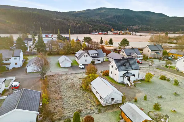 Familievennlig nabolag hovedsakelig bestående av familier og etablerere.