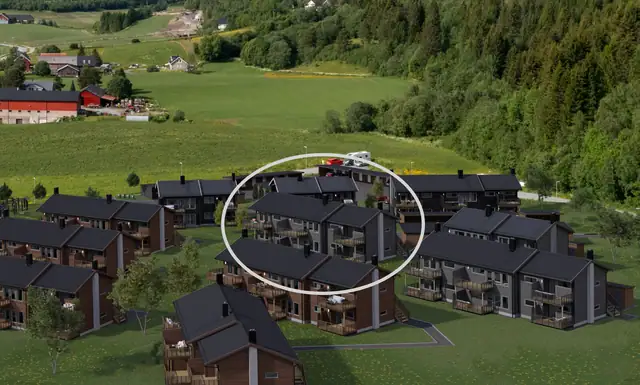 Salgssuksessen fortsetter med Hornet 1. En 6-mannsbolig med god beliggenhet i det populære feltet!