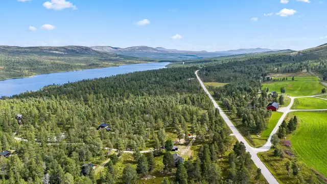 Solrik og sjarmerende hytte nær fiskevann og fjell. Innlagt strøm og vann. Bilvei frem. Flott beliggenhet! — bilde 4