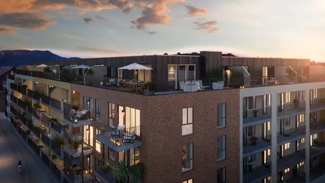 Innflytning 01.07.25! 3-r leil - Sørvendt balkong - Gulvvarme - Nær sentrum, parkliv, studiesteder, kollektivtransport — bilde 6