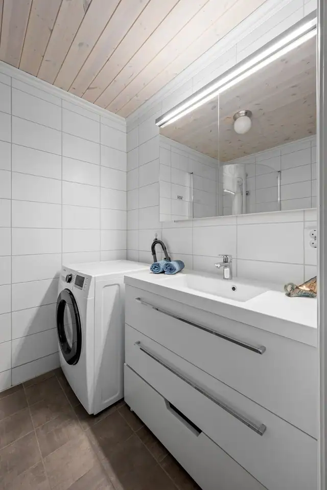 Hummelfjell - Pen hytte med god standard, god plass og flott utsikt. 3 soverom. 7 sengeplasser. — bilde 12