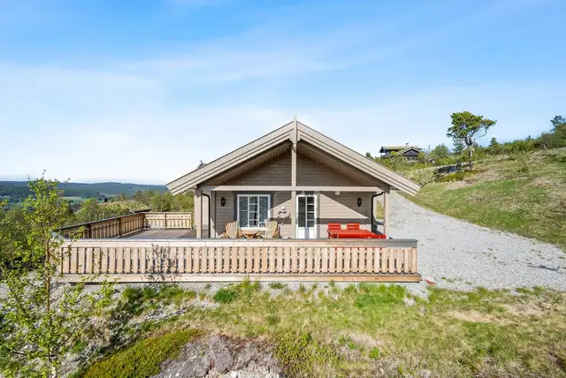 Hummelfjell - Pen hytte med god standard, god plass og flott utsikt. 3 soverom. 7 sengeplasser. — bilde 4