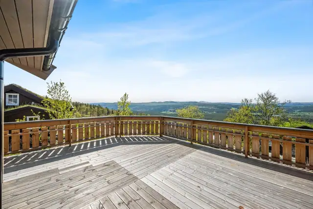 Hummelfjell - Pen hytte med god standard, god plass og flott utsikt. 3 soverom. 7 sengeplasser. — bilde 5