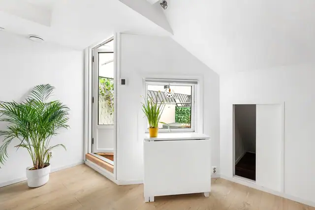 Direkte utgang til balkong på 5m².