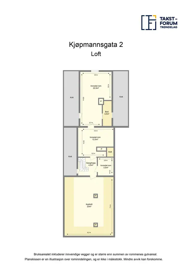 Kjøpmannsgata 2 - Midt i sentrum - Forretningslokaler i 1 etasje - Bolig i 2. etasje - Utviklingseiendom — bilde 6