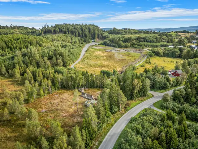 Kun 300 meter til nærmeste bussholdeplass.