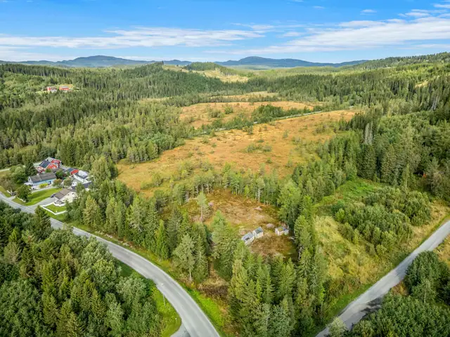 Skjermet eiendom på hele 5.214m2 tomt nært Lundåsen og Hestsjøen - solrik tomt tett på Bymarka! — bilde 8
