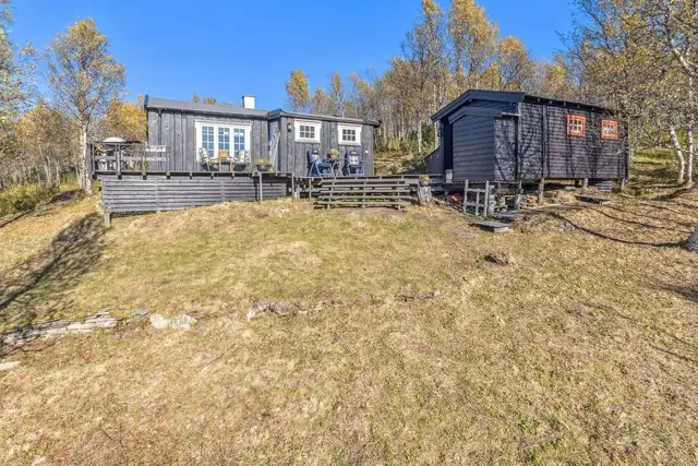 Det er svært gode turmuligheter rett utenfor døren.