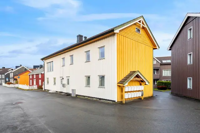 Eiendommen er delt opp i 3 boenheter