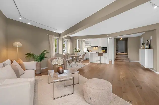 Idyllic & close to town - Elegant 3-room flat of 115 m² BRA-i - superb location right by the Nidelva - sunny terrace - parking! — image 12