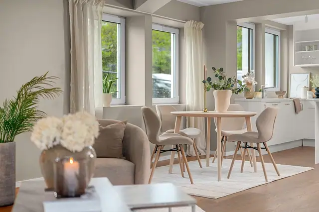 Idyllic & close to town - Elegant 3-room flat of 115 m² BRA-i - superb location right by the Nidelva - sunny terrace - parking! — image 9