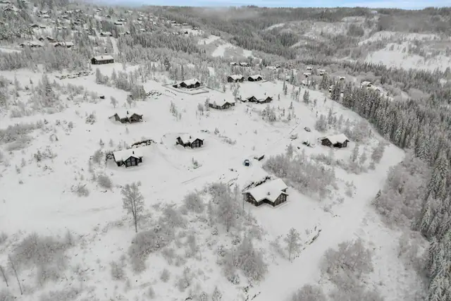 I Fagerlia finner du både oppkjørte skispor og løypetrase langs hyttefeltet som fører deg inn til bakkene i alpinsenteret.
