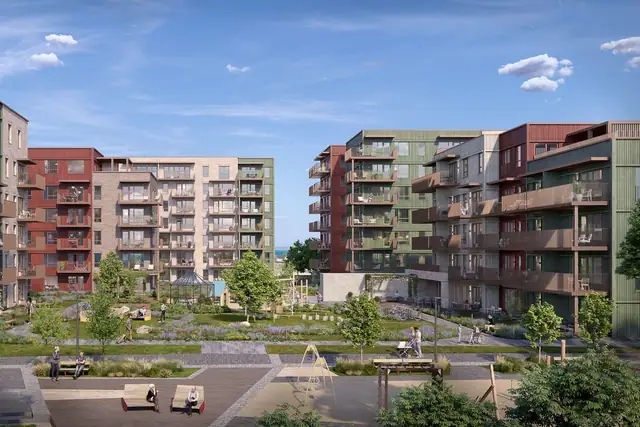 Sameiet har selskapslokale, gjesterom og treningsrom som alle i sameiet kan leie og benytte seg av.