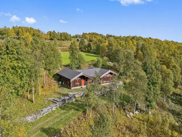 Skap din egen hyttedrøm på Bukkvollan. Råbygg med rom for personlige valg. Planlagt 4 soverom. Gode solforhold. — bilde 4