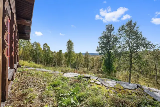 Skap din egen hyttedrøm på Bukkvollan. Råbygg med rom for personlige valg. Planlagt 4 soverom. Gode solforhold. — bilde 8
