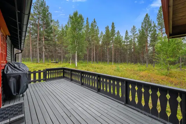 Naturskjønn & sjarmerende hytte på Røros. Ca 3. km fra sentrum. Vedovn. Bilvei helt frem. Innlagt strøm, vann og avløp. — bilde 8