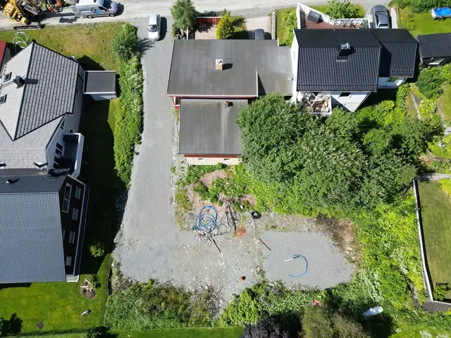 Her ligger det meste til rette for å kunne sette opp bolig i et pent familieområde