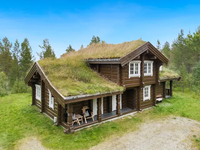 Flott og innholdsrik tømmerhytte i nærheten av sentrum | 4 soverom | Etterspurt område | Turterreng — bilde 6