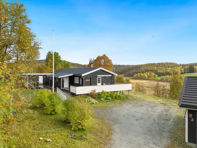 Hyggelig & naturskjønn fristed på Bukkvollan. Ca. 18 km fra Røros. Nær skiløyper og turterreng. Garasje. Stor tomt. — bilde 3