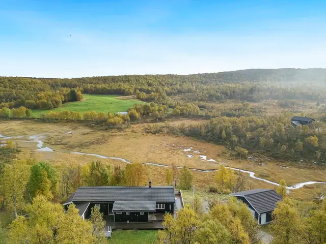 Hyggelig & naturskjønn fristed på Bukkvollan. Ca. 18 km fra Røros. Nær skiløyper og turterreng. Garasje. Stor tomt. — bilde 6