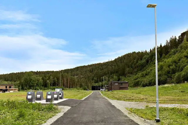 Barnevennlig og skjermet område