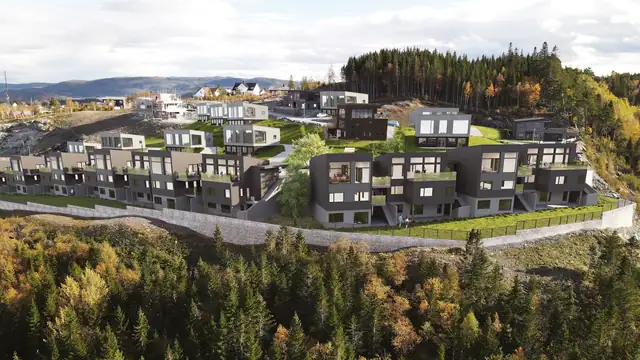 Boligfeltet blir en forlengelse av Gevingfeltet og ligger i et område som er godt tilrettelagt for barnefamilier.